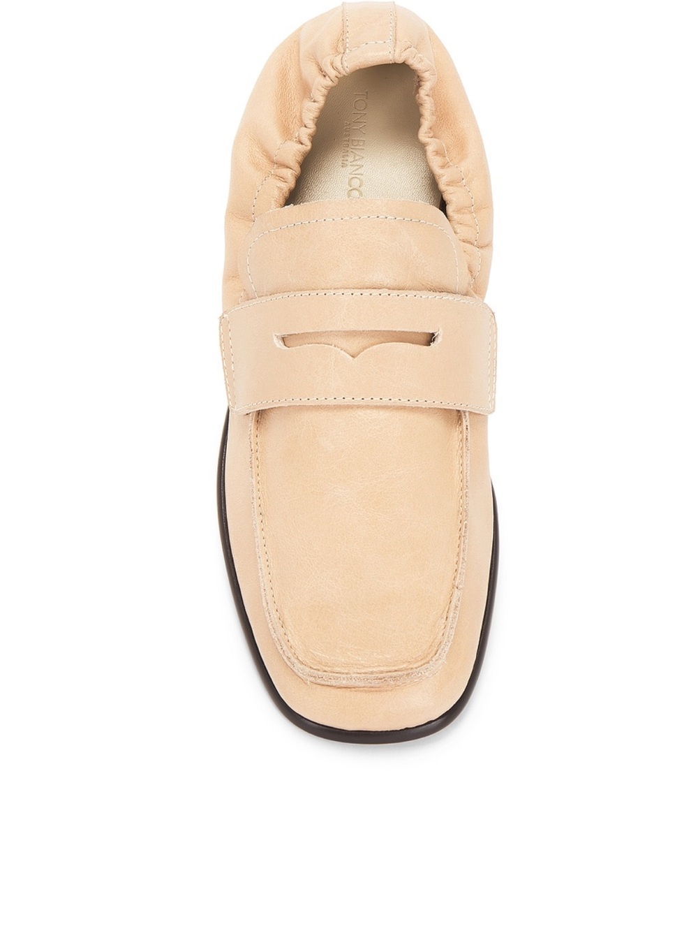 Women’s NWB Cream Slip-On Penny Loafers 6 - Picture 2 of 6